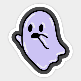 Simple Ghost Sticker